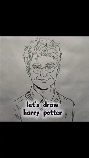 let's draw harry potter step by step #drawing #art #harrypotter #fun #easydrawing #artwork