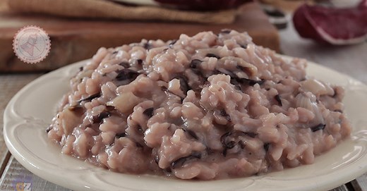 RISOTTO AL RADICCHIO cremoso ricetta primo piatto facile