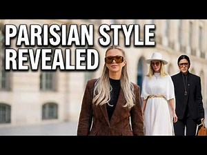 Paris Street Style Revealed: Classy Outfits & Timeless Fashion