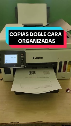 Imprimir Folleto Doble Cara con Canon Maxify