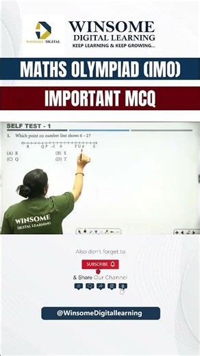 IMO Maths Olympiad 🔥 Important MCQs You Must Practice!