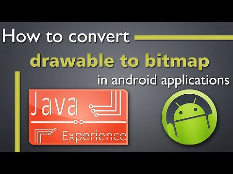 How to convert drawable to bitmap and vice versa in android