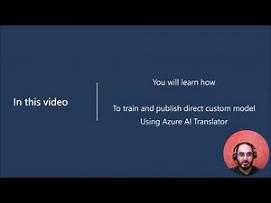 Custom Translation Direct Model Customization