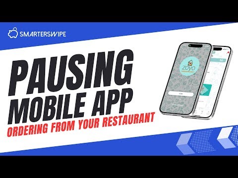 Pausing Mobile App Ordering From Clover POS Device