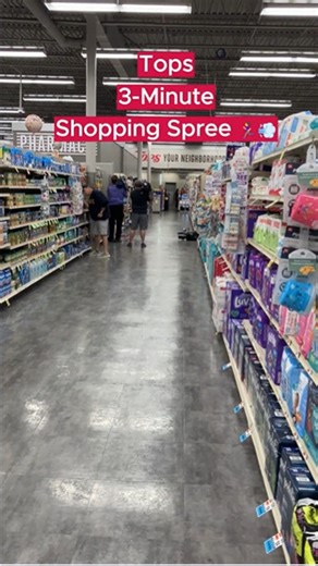 9.4K views · 68 reactions |  Yesterday, Ashley Jackson tackled our grocery store challenge like a pro! She had just 3 minutes to grab everything she could, and with her sister by her side, she snagged over $1600 worth of items.  Thanks to her BonusPlus card, she saved an incredible $310! ✨ | Tops Friendly Markets | Facebook