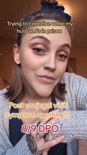 8/ 9 DPO and knew deep in my two week wait post conjugal visit! I forgot to also include cramping as a symptom! I have ridiculously high hopes for those cycles so I just really hope I'm not going to crush my spirits LOL so nervous! #ttccommunity #ttcjourney #ttc #infertilitysucks #infertilitystruggles #infertilityawareness #infertilityjourney #infertility #healthandwellness #tryingforababy #conjugal #conjugalvisit #tww #symptoms #symptomspotting #implantation #prison #prisonwife #prisonwifelife