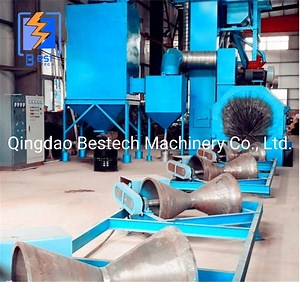 [Hot Item] Sand Blasting Machine, Steel Pipes and Tubes External Wall Shot Blasting Cleaning Machine
