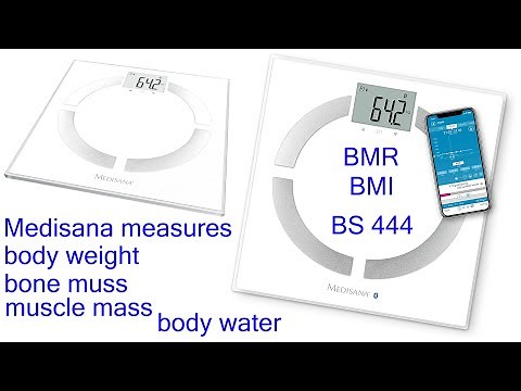 Medisana Body Analysis Scale BS 444 Connect TESTING