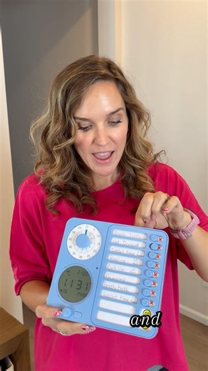 This 3-in-1 visual timer has been so helpful for my son with autism and ADHD💛