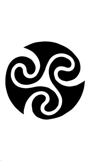 2D Swirl Spin Design | Satisfying Motion Graphic | Trending #Short