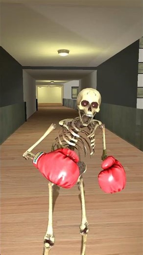 BOXING WITH BONES! #meme #backrooms #gmod