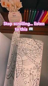 Page Turning ASMR📖| Relaxing Book Sounds #asmr #coloringasmr #markersounds #coloringbook #bookasmr