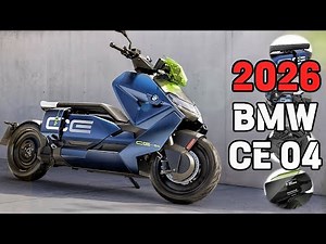 2026 BMW CE 04 Stylish, Smart, and 100% Electric