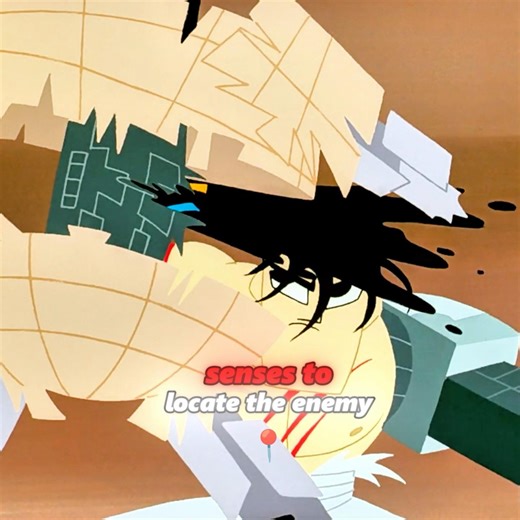 Cyber Arm Boost—Samurai Jack One-Shots a Super Mech #samuraichamploo #viral #edit #shorts #fyp