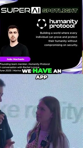 Super AI Conference: Humanity Protocol Proof-of-Identity #shorts