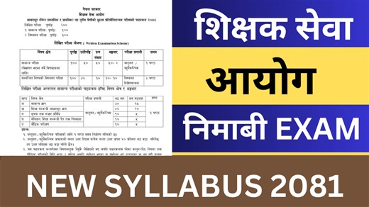 Nimabi Syllabus | Nimabi Shikshak First Paper Exam Syllabus 2082 Nimabi Shikshak Exam New Syllabus | Gyan Mark