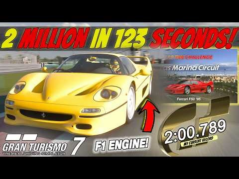 🤑 Drive a FERRARI with an F1 ENGINE for 2 MILLION Credits.. || Time Trial Guide - Week 16