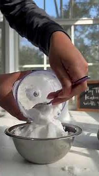 Powdery Ice Tutorial Request. #asmr #iceeating #snow #blender #diy