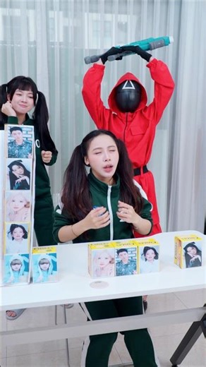 Who Wins This Squid Game Memory Test? 😳🔫 #squidgame