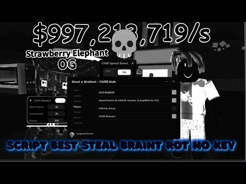 🔥CHILLI BOOSTER🔥 Script OP KEYLESS ❤️‍🔥 (Brainrot Mode)