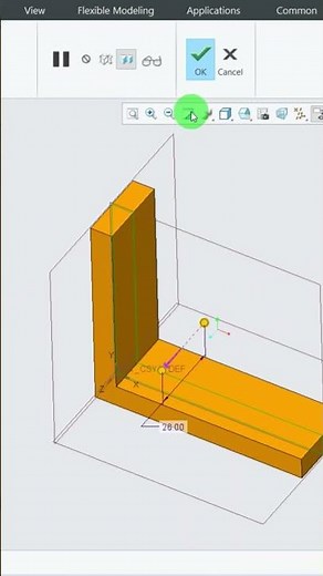 Creo Part modeling-46
