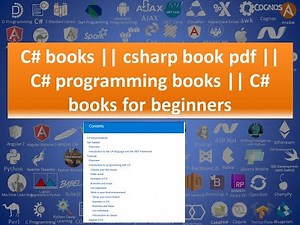 C# books || csharp book pdf || C# programming books || C# books for beginners
