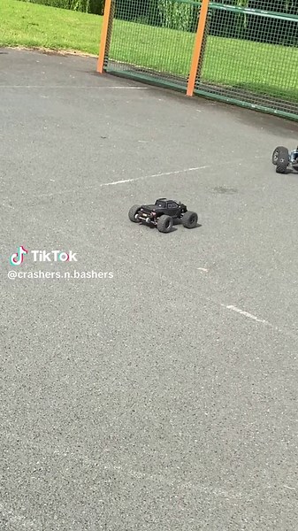 Way to close! 💀💨 #rccar #fyp #rc #bash #viral_videos #fypsounds #hobby #crash #arrma #arrmarc