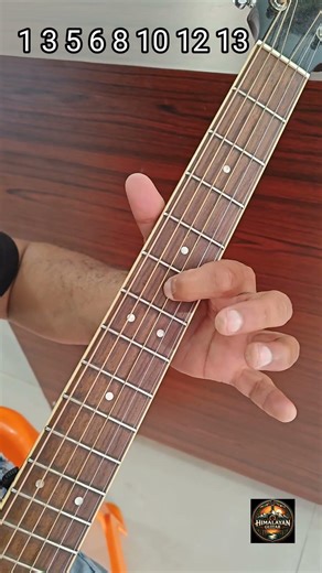 How to Play G#major scale on single string Beginners Guitar Lesson| Major scales Guitar Tutorial