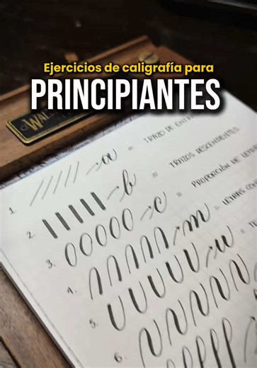 8 Ejercicios de Caligrafía para Principiantes