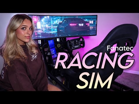 I Built a RACING SIM | Fanatec Sim Rig & PC Build Tour