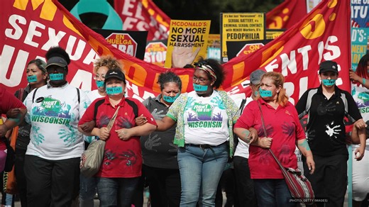 McDonald's Employees Stage #MeToo Walkout - | BET Soul Train Awards