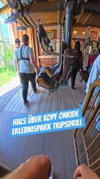Hals über kopf Onride Erlebnispark Tripsdrill 🎢🇩🇪 #rollercoaster #adrenaline #themepark #ride #fyp