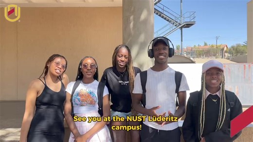 🎬 Student Power in Action! 🎬! Watch this epic video our talented students created to hype up the NUST Lüderitz Campus Launch happening next week! 🚀 We’re ready to shape the future with innovation, green energy, and cutting-edge research right here in Lüderitz. Don’t miss out on the excitement – we can’t wait to welcome you to the Lens of the Future! 💡 Public Lecture & Gala Dinner: 24 September 2024 📅 Launch Day: 25 September 2024 The countdown is on—let’s make history together! ⏳✨ #Innovati