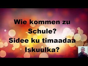 Barashada afka jarmalka qeybta 2aad