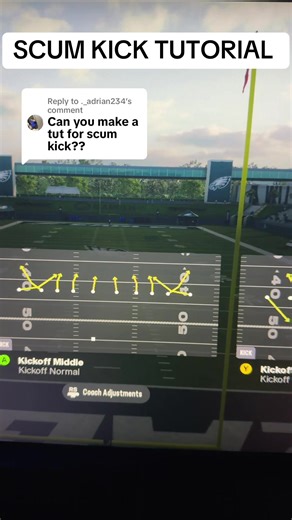 Replying to @._adrian234 SCUM KICK TUTORIAL!!!! #madden26 #MUT #fyp #foryoupage #madden
