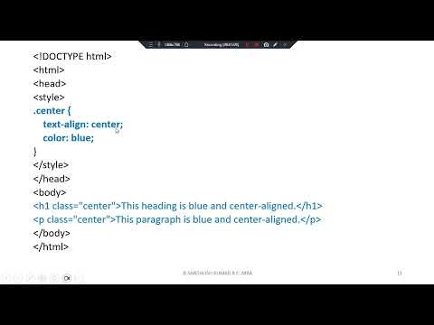CSS Class Selector Explained | Styling Elements Using Class Attribute | CSS Tutorial