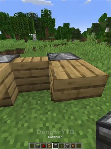 Minecraft Fireball launcher #minecraft #shorts