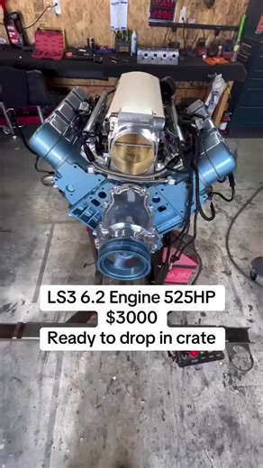 LS3 6.2 Engine: 525HP Crate Engine for Chevy and Cadillac