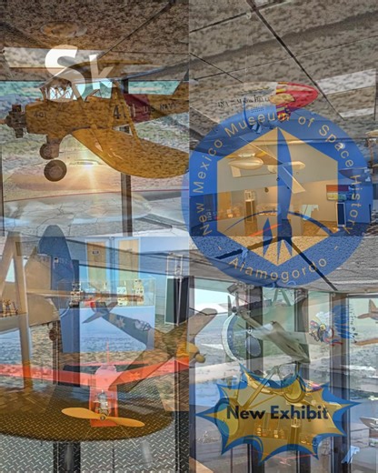 Explore “Skywired: The Story of Radio-Controlled Flight”—now open at the New Mexico Museum of Space History! Discover rare RC aircraft, including the legendary 1937 “Big Guff,” and learn about the local pioneers who launched RC flight into the future. #Skywired #RCFlight #AviationHistory #NMSpaceMuseum #SpaceHistoryMuseum #AlamogordoNM #NMCulture #NMTrue #NewMexico #NewMexicoCulture #VisitAlamogordo | New Mexico Museum of Space History