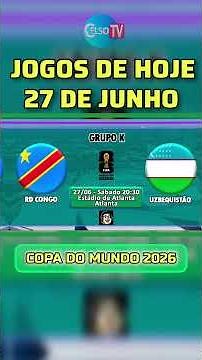 World Cup Match Schedule for June 27th