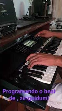 Beat ziriguidum, no Yamaha PSR s775
