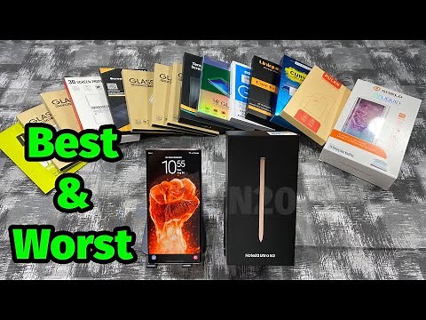 Best And Worst Screen Protectors for Samsung Galaxy Note 20 Ultra