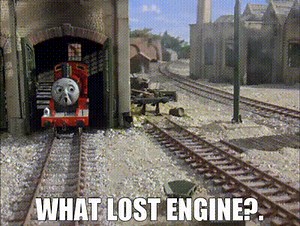 What lost engine?.