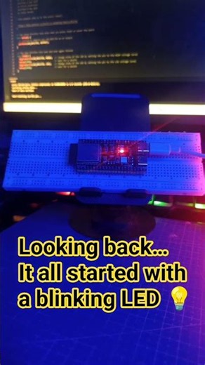 It All Started With a Blinking LED 💡#shorts
