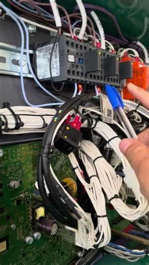 FACP Fire Alarm Control Panel connected to Generator Control panel to monitoring the status