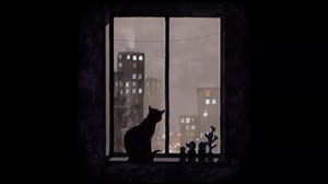 Cat Looking Out The Window Live Wallpaper - WallpaperWaifu
