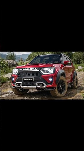 Suzuki Samurai - A Bold Fusion of Power and Precision. #carconcept #cardesign