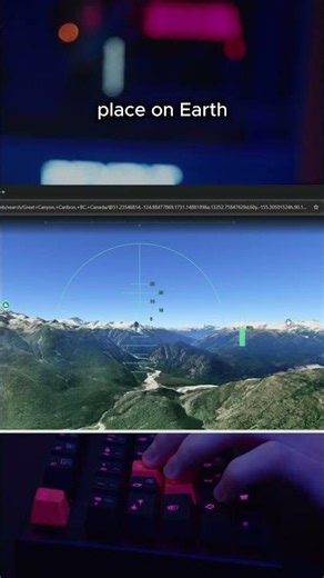 This Website Turns Into a Flight Simulator 🔥 #websites #hiddengems #googleearth