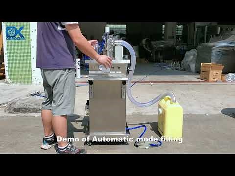 Liquid filling machine filler, semi automatic high viscosity liquid filling machine, sauce filler