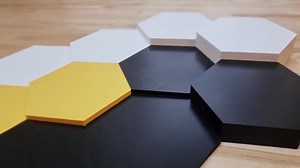3D Hexagon Wall Tiles in Tons of Sizes & Colors! Get A Modern Honeycomb Look With 4in Wide 3D Hexagon Wall Tiles - Etsy